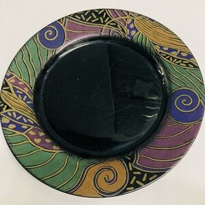 Colorful Ceramic Coffee Saucer